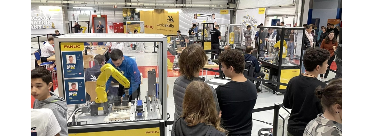 WorldSkills и FANUC продвигают экспертов по роботам следующего поколения