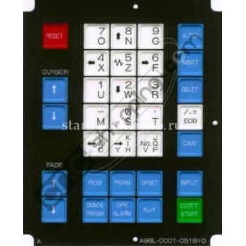 Клавиатура для станков с ЧПУ Fanuc A98L-0001-0518#D Клавиатура для станков с ЧПУ Fanuc A98L-0001-0518#D